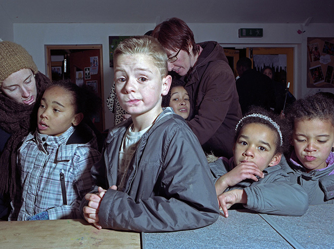 Mark Neville, London, 2012. Children’s basic rights to develop in healthy ways are the central theme of this project.