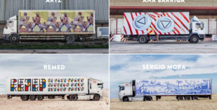 Truck art project - I camion di Aryz, Ana Barriga, Remed, Sergio Mora
