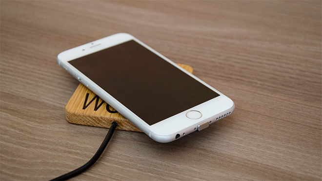 WOCH by PEDPAC - Wooden wireless phone charger