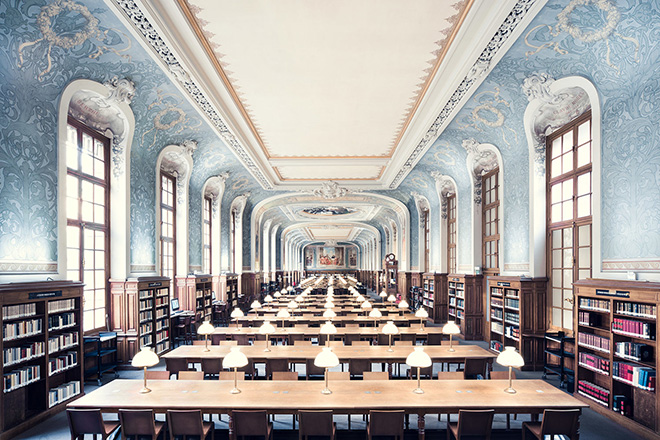Thibaud Poirier - Libraries, Bibliothèque de la Sorbonne, Salle Jacqueline de Romilly, Paris, 1897 Thibaud Poirier - Libraries, Bibliothèque de la Sorbonne, Salle Jacqueline de Romilly, Paris, 1897