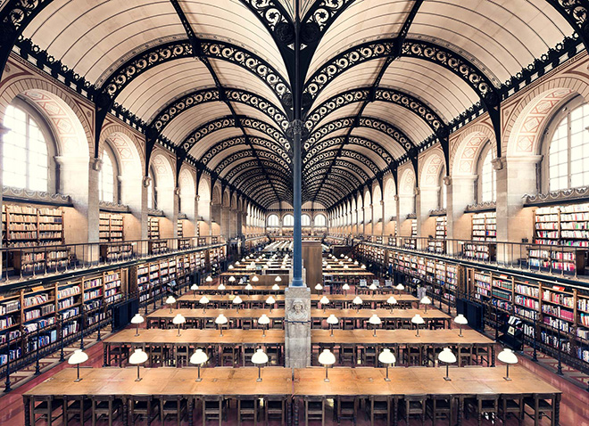 Thibaud Poirier - Bibliothèque Sainte-Geneviève, Paris, 1850 Thibaud Poirier - Bibliothèque Sainte-Geneviève, Paris, 1850