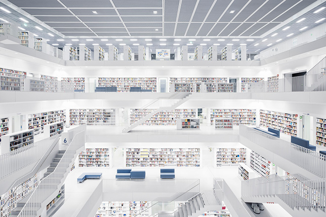 Thibaud Poirier - Libraries, Stadtbibliothek, Stuttgart, 2011 Thibaud Poirier - Libraries, Stadtbibliothek, Stuttgart, 2011