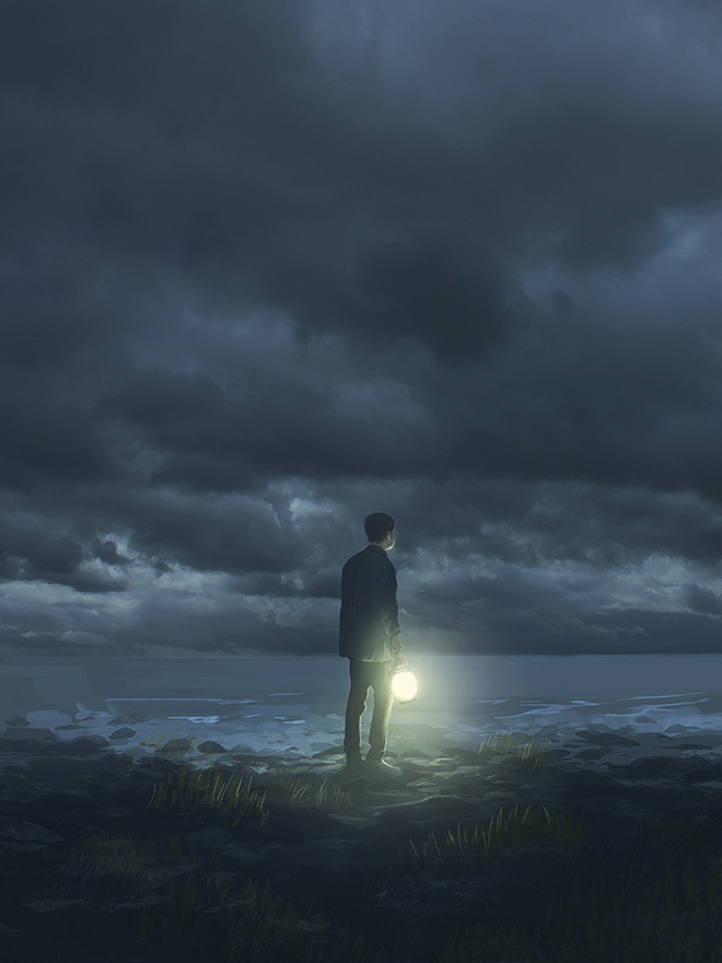 Michael Vincent Manalo - The Home for Chasing Dreams II, Digital Matte Painting, 80x50cm, 2017 Michael Vincent Manalo - The Home for Chasing Dreams II, Digital Matte Painting, 80x50cm, 2017