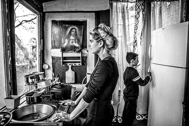 Jeannette Gregori - Angele and her son, 1ST PLACE - BLACK & WHITE PHOTOJOURNALISM PHOTO OF THE YEAR, MonoVisions Photography Awards 2017 Jeannette Gregori - Angele and her son, 1ST PLACE - BLACK & WHITE PHOTOJOURNALISM PHOTO OF THE YEAR, MonoVisions Photography Awards 2017