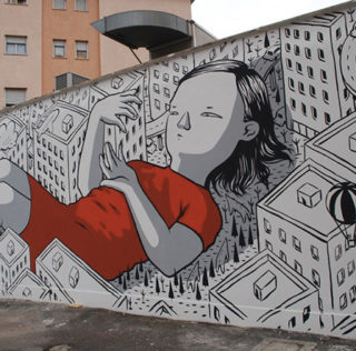 Millo - Murales a Millo – Arte a “Il Cantiere” di Monterotondo Scalo