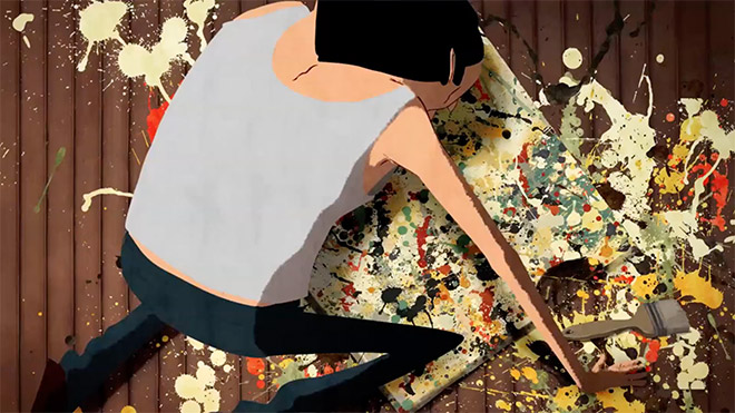 Jackson Pollock – Dripped