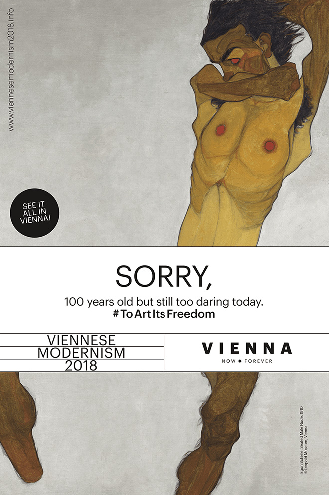 Egon Schiele - Sorry, 100 years old but still daring today