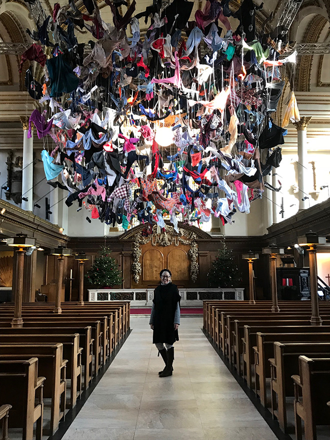 Arabella Dorman - Suspended, St. James's Church, Piccadilly, Londra