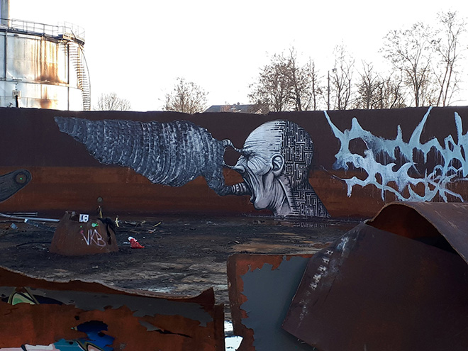 Alessio Bolognesi + Brome, Dissenso Cognitivo, Dielis, Void – Graffiti a Narnia