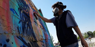 Alice Pasquini - White Rose, Raunheim (Germania), 2018 Alice Pasquini – White Rose
