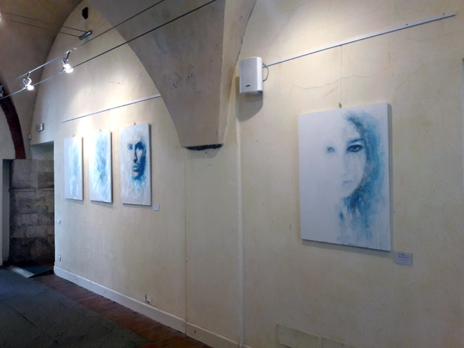 Daniele Bongiovanni - Exist, exhibition view, Palazzo Broletto, Pavia