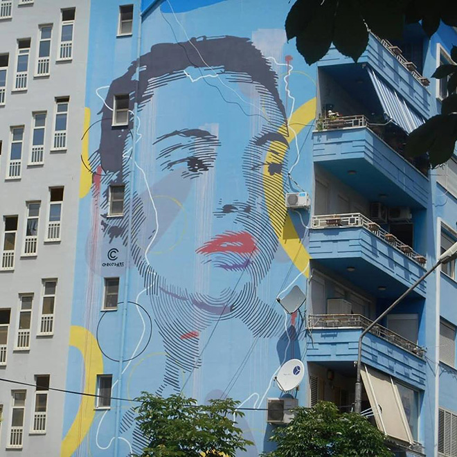 Chekos art - MurAL Fest, Tirana (Albania), 2018