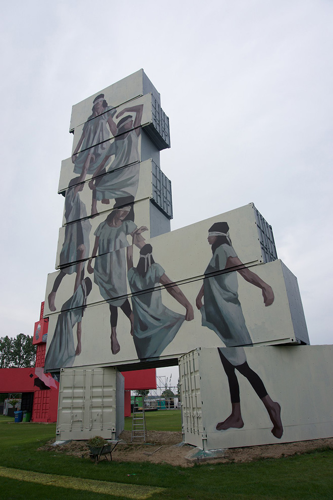 Hyuro - The Dance as an Act of Resistence, North West Walls 2018, Werchter (Belgium)