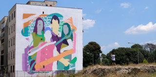 Zeus40 - Cura 'e paure, Parco dei Murales di Ponticelli (Napoli est) Zeus40 – Cura ‘e paure