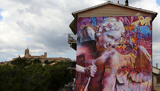 Pichi & Avo - Cupido & Graffiti, Montecosaro, Italy, 2018 Pichi & Avo - Cupido & Graffiti, Montecosaro, Italy, 2018