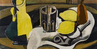 Georges Braque - Nature morte aux citrons, 1960, incisione, cm 47x57