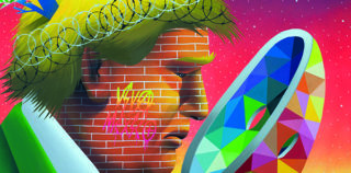 Okuda - No mask for the wicked, 2017 Hell’O | Okuda | Zebu – Surreal Irreverence