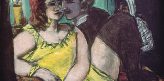 Max Beckmann - Gli amanti (verde e giallo) - 1940-1943, olio su tela, 60 x 80 cm. Museum Ludwig, Köln/Legat Lilly von Schnitzler- Mallinckrodt, Ankauf 1957 © 2018, ProLitteris, Zurich. Max Beckmann – Maestro dell’Espressionismo