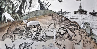 Ozmo - Big Fish Eats Small Fish, 200x150, 2012