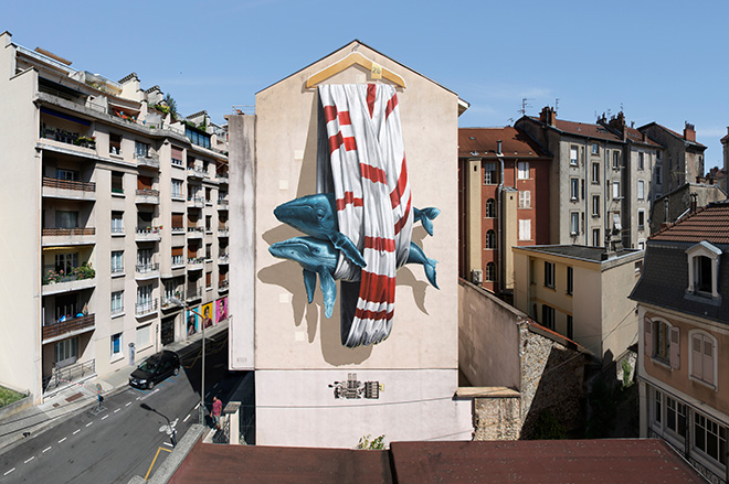 NEVERCREW - Ordering machine - Grenoble Street Art Fest, Grenoble (FR) - 2016