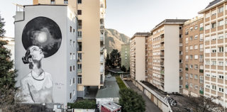 Egeon - Ricorda la Bellezza (Gedenke des Schönen), murale a Bolzano. photo credit: Tiberio Sorvillo Egeon – “Ricorda la Bellezza”, murale a Bolzano