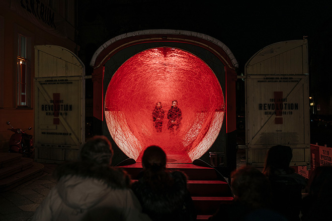 Chiharu Shiota - Lifelines. © Kulturprojecte Berlin. Photo credit: Alexander Rentsch