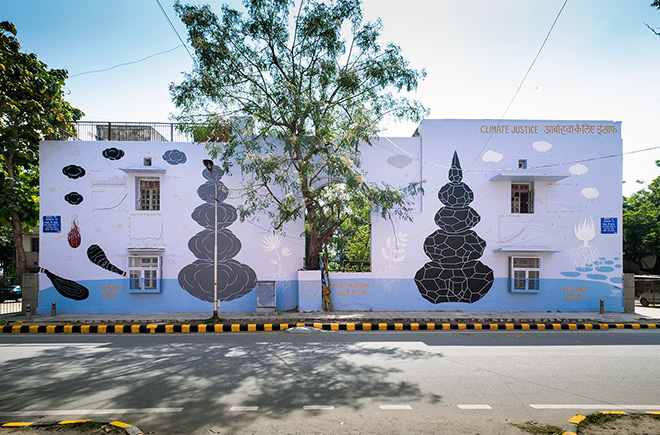 Andreco, Climate 05, Lodhi Art District, New Delhi - photo credit: Federico Angeloni