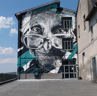 Daniel Eime - Mural for Urban Vision Festival, 2015, Acquapendente (VT), Italy Urban Vision Festival 2019 – Acquapendente