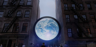 Sebastian Errazuriz - blu Marble, Ludlow Street, New York Sebastian Errazuriz – blu Marble