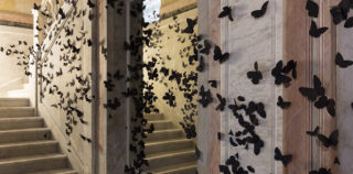 CARLOS AMORALES - L’ORA DANNATA, Fondazione Adolfo Pini, Milano, 2019. Foto di Andrea Rossetti, Courtesy l’artista e Fondazione Adolfo Pini.
Carlos Amorales – L’ORA DANNATA