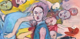 Carlos Quintana, Riflessione (detail), 2018. cm 182x150, olio su tela Carlos Quintana – El mundo de la verdad