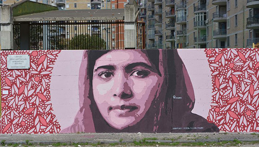 Progetto Pangea a Scampia - Street art educativa Progetto Pangea a Scampia - Street art educativa