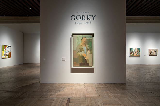 Installation views - Arshile Gorky: 1904 - 1948, Ca' Pesaro Galleria Internazionale d'Arte Moderna. © 2019 The Arshile Gorky Foundation / Artists Rights Society (ARS), New York. Photo: Lorenzo Palmieri.