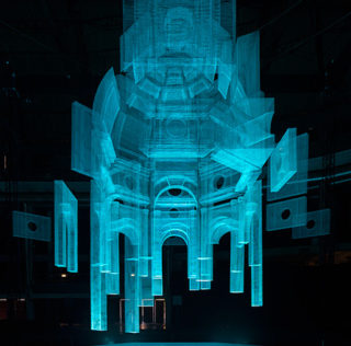 Edoardo Tresoldi - Installation Marcelo Burlon fashion show. photo credit: ©Roberto Conte Edoardo Tresoldi – Installation Marcelo Burlon fashion show