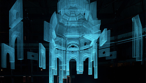 Edoardo Tresoldi - Installation Marcelo Burlon fashion show Edoardo Tresoldi - Installation Marcelo Burlon fashion show