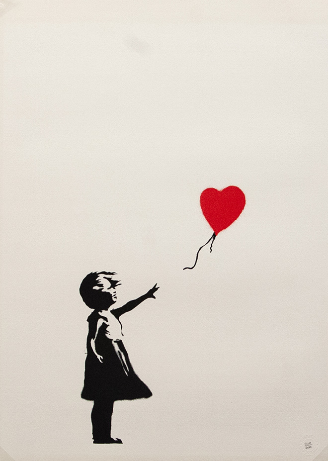 Banksy - Girl with Balloon Banksy - Girl with Balloon