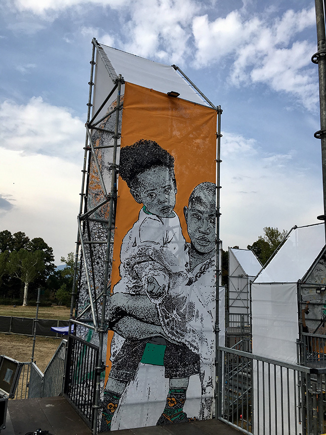 ACHE77 - Ritratti dall'infanzia negata, COPULA MUNDI FESTIVAL 2019, Parco delle Cascine, Firenze
