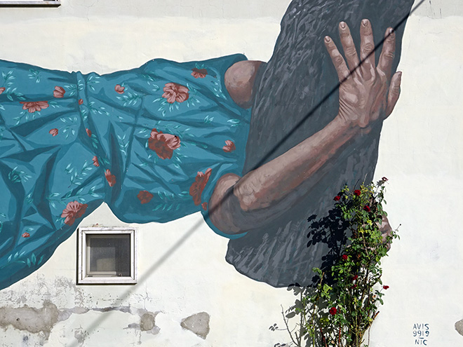 Nicola Alessandrini - Murale per il Premio Antonio Giordano Street Art, 2019