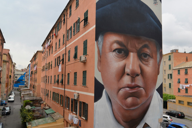 ON THE WALL project – Riqualificazione urbana a Genova Certosa