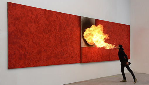 Pier Paolo Calzolari - Painting as a butterfly Pier Paolo Calzolari - Painting as a butterfly