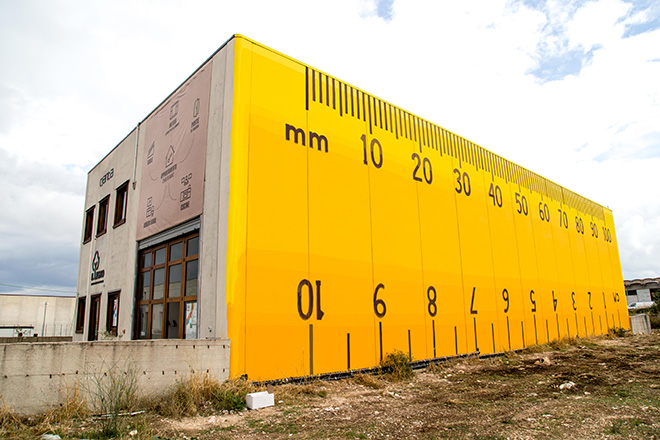 Ampparrito - About Reducing, Reusing and Comtemporary Muralism, FestiWall 2019 - Ragusa, Zona industriale