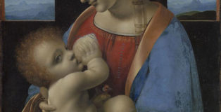 Leonardo da Vinci (Vinci, 1452 - Amboise, 1519) - Madonna Litta. Tempera su tavola trasportata su tela, c. 1495. © San Pietroburgo, Museo dell’Ermitage, inv. ГЭ-249