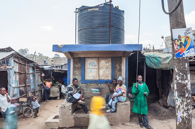 Filippo Romano – Water Tanks Mathare, Nairobi