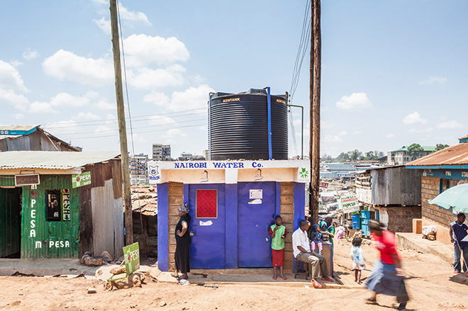 Filippo Romano - Water Tanks Mathare, Nairobi