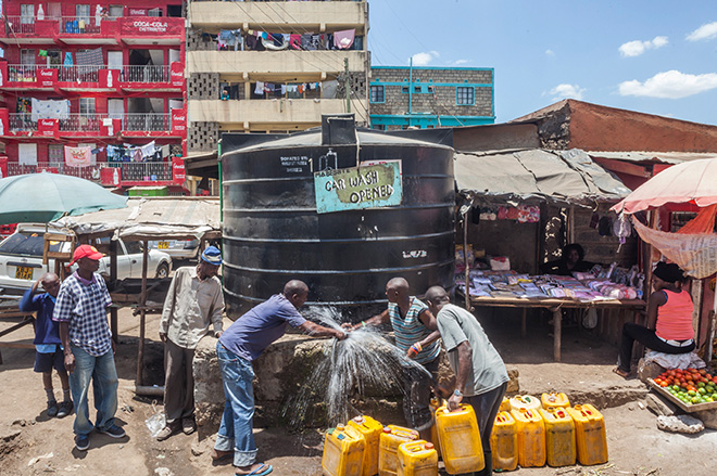 Filippo Romano - Water Tanks Mathare, Nairobi