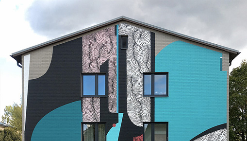 Seikon + Anastasia Papaleonida - Mural, Tartu Seikon + Anastasia Papaleonida - Mural, Tartu
