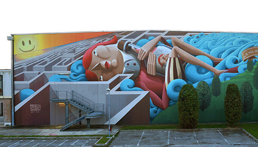 Zed1 - La via del mare, Monticello Conte Otto (VI), Italy Zed1 - La via del mare, Monticello Conte Otto (VI), Italy