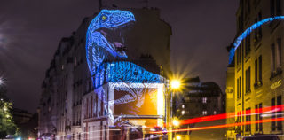 The Blue Raptor - Julien NONNON, Prehistoric Safari, Paris, ©Julien NONNON Julien NONNON – Prehistoric Safari