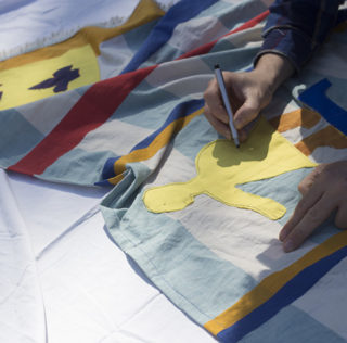 ULTRABANDIERE - Progetto di opere meticce. photo credit: Alberto Della Beffa ULTRABANDIERE – Progetto di opere meticce
