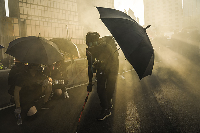 © Go Nakamura, United States - In the fog of teargas, Particular Merit Mention, All About Photo Awards 2020